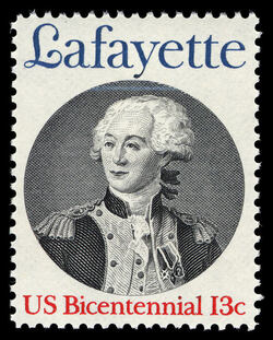Marquis De Lafayette United States Postage Stamp | US Bicentennial