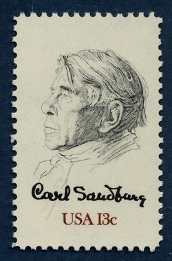 Carl Sandburg United States Postage Stamp