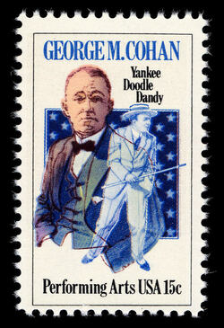 George M. Cohan United States Postage Stamp | Performing Arts