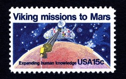 Viking Missions to Mars United States Postage Stamp
