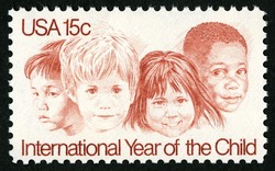 International Year of the Child United States Postage Stamp