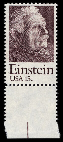 Albert Einstein United States Postage Stamp