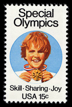 Special Olympics United States Postage Stamp