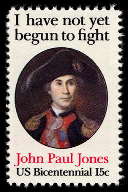John Paul Jones - Perf 11 X 12 United States Postage Stamp | US Bicentennial