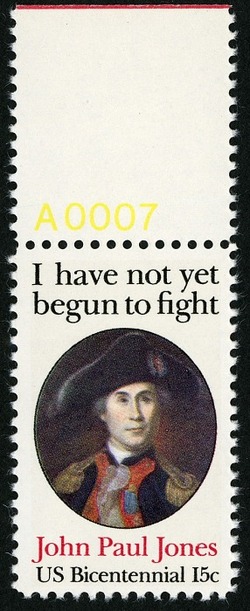 John Paul Jones - Perf 11 X 11 United States Postage Stamp
