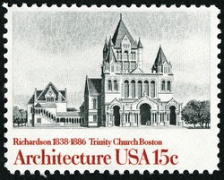 Trinity Church United States Postage Stamp | American Architecture