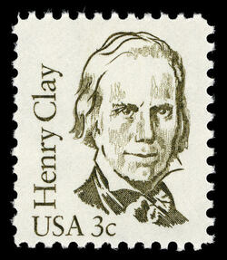 Henry Clay United States Postage Stamp | Great Americans