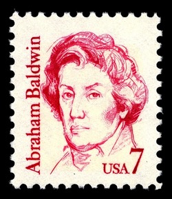 Abraham Baldwin United States Postage Stamp | Great Americans