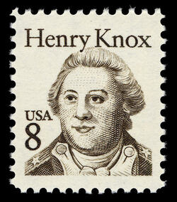 Henry Knox United States Postage Stamp | Great Americans
