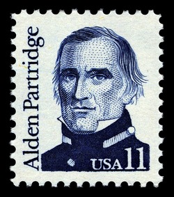 Alden Partridge United States Postage Stamp | Great Americans