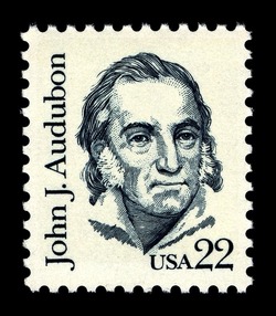 John J. Audubon United States Postage Stamp | Great Americans