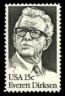 Everett Dirksen United States Postage Stamp | Great Americans