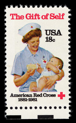 American Red Cross Centennial United States Postage Stamp