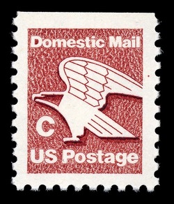 Brown Eagle - C Rate - Booklet Single United States Postage Stamp