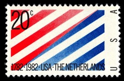 USA - Netherlands United States Postage Stamp