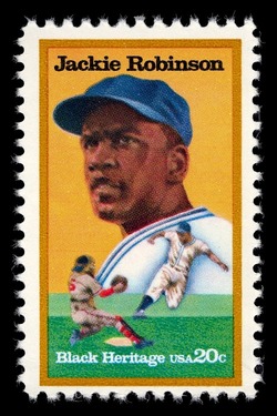Jackie Robinson United States Postage Stamp | Black Heritage
