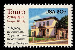 Touro Synagogue United States Postage Stamp