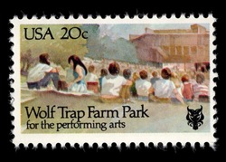 Wolf Trap Farm Park United States Postage Stamp