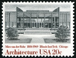 Illinois Institute of Technology United States Postage Stamp | American Architecture