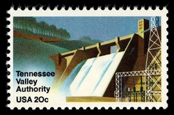 Tennessee Valley Authority United States Postage Stamp