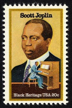 Scott Joplin United States Postage Stamp | Black Heritage