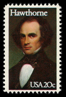 Nathaniel Hawthorne United States Postage Stamp