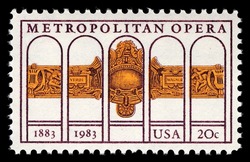 Metropolitan Opera United States Postage Stamp