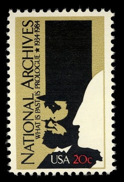 National Archives United States Postage Stamp