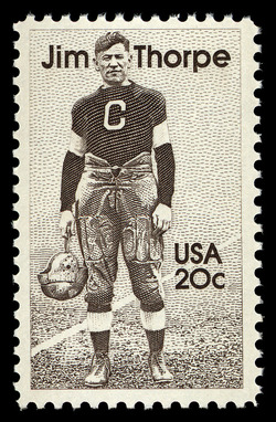 Jim Thorpe United States Postage Stamp