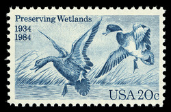 Preserving Wetlands United States Postage Stamp