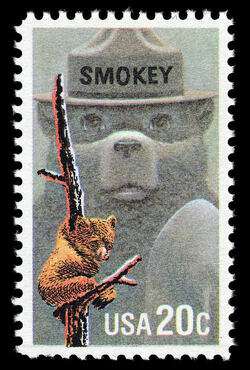 Smokey Bear United States Postage Stamp
