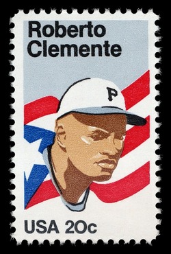 Roberto Clemente United States Postage Stamp