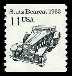 Stutz Bearcat - 1933 United States Postage Stamp | Transportation