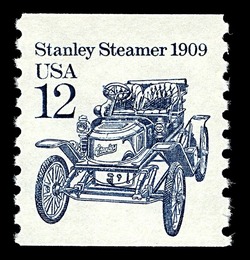 Stanley Steamer - 1909 United States Postage Stamp | Transportation