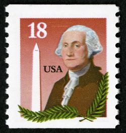 George Washington Monument United States Postage Stamp
