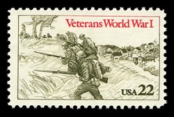Veterans - World War I United States Postage Stamp | Veterans
