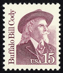 Buffalo Bill Cody United States Postage Stamp | Great Americans