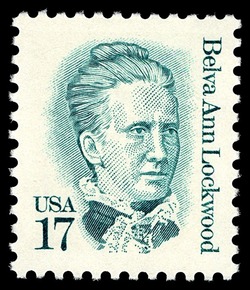 Belva Ann Lockwood United States Postage Stamp | Great Americans