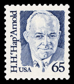 Hap Arnold United States Postage Stamp | Great Americans