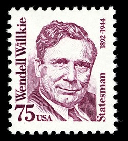 Wendell Willkie United States Postage Stamp | Great Americans