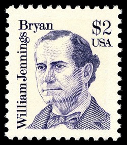 William Jennings Bryan United States Postage Stamp | Great Americans