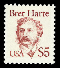 Bret Harte United States Postage Stamp | Great Americans