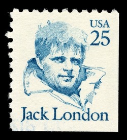 Jack London - Booklet Single United States Postage Stamp | Great Americans