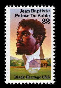 Jean Baptiste Pointe Du Sable United States Postage Stamp | Black Heritage