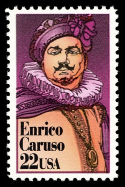 Enrico Caruso United States Postage Stamp