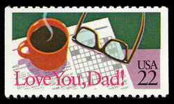Love You Dad United States Postage Stamp | Special Occasions