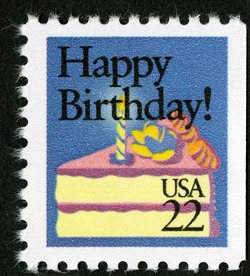 Happy Birthday United States Postage Stamp | Special Occasions