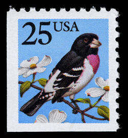 Grosbeak United States Postage Stamp