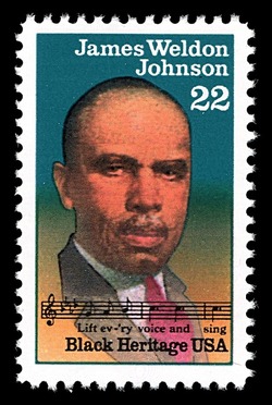 James Weldon Johnson United States Postage Stamp | Black Heritage