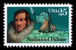 Nathaniel Palmer United States Postage Stamp | Antarctic Explorers